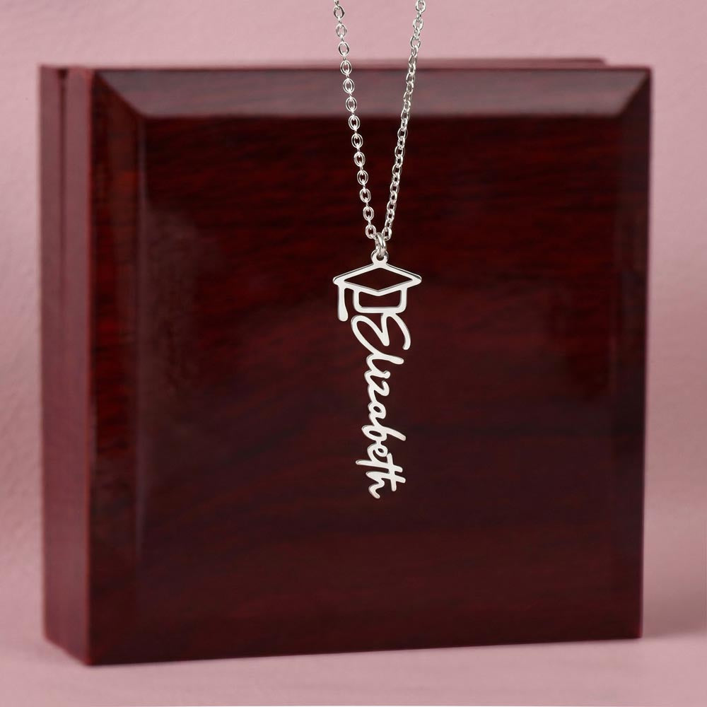 Graduation Cap Necklace